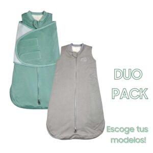 PACK dúo - Swaddles + Saquito 0-6m de Invierno