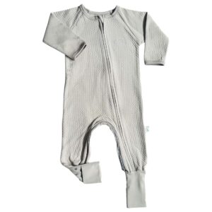 Enterizo Zippy Jacquard - Ash