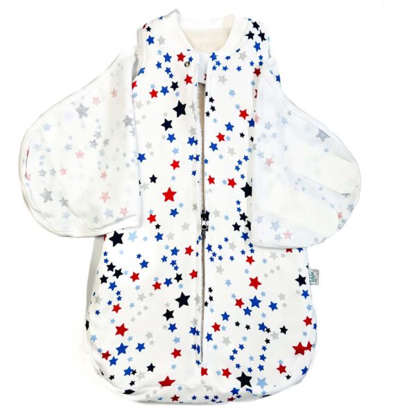 Swaddle Invierno - Red Stars - Imagen 3