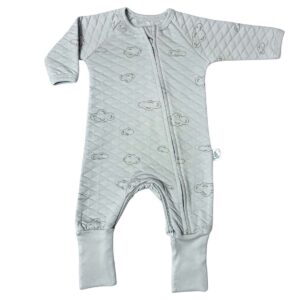 Enterizo Zippy Jacquard - Clouds